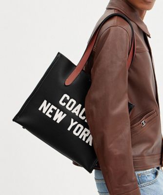 コーチ coach ビッグ トートバッグ シグネチャー 黒 通勤通学